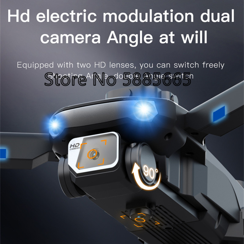 WIFI FPV 8K HD ESC Dual Camera - đánh giá và giá Fpv Brushless Rc Drone 4K