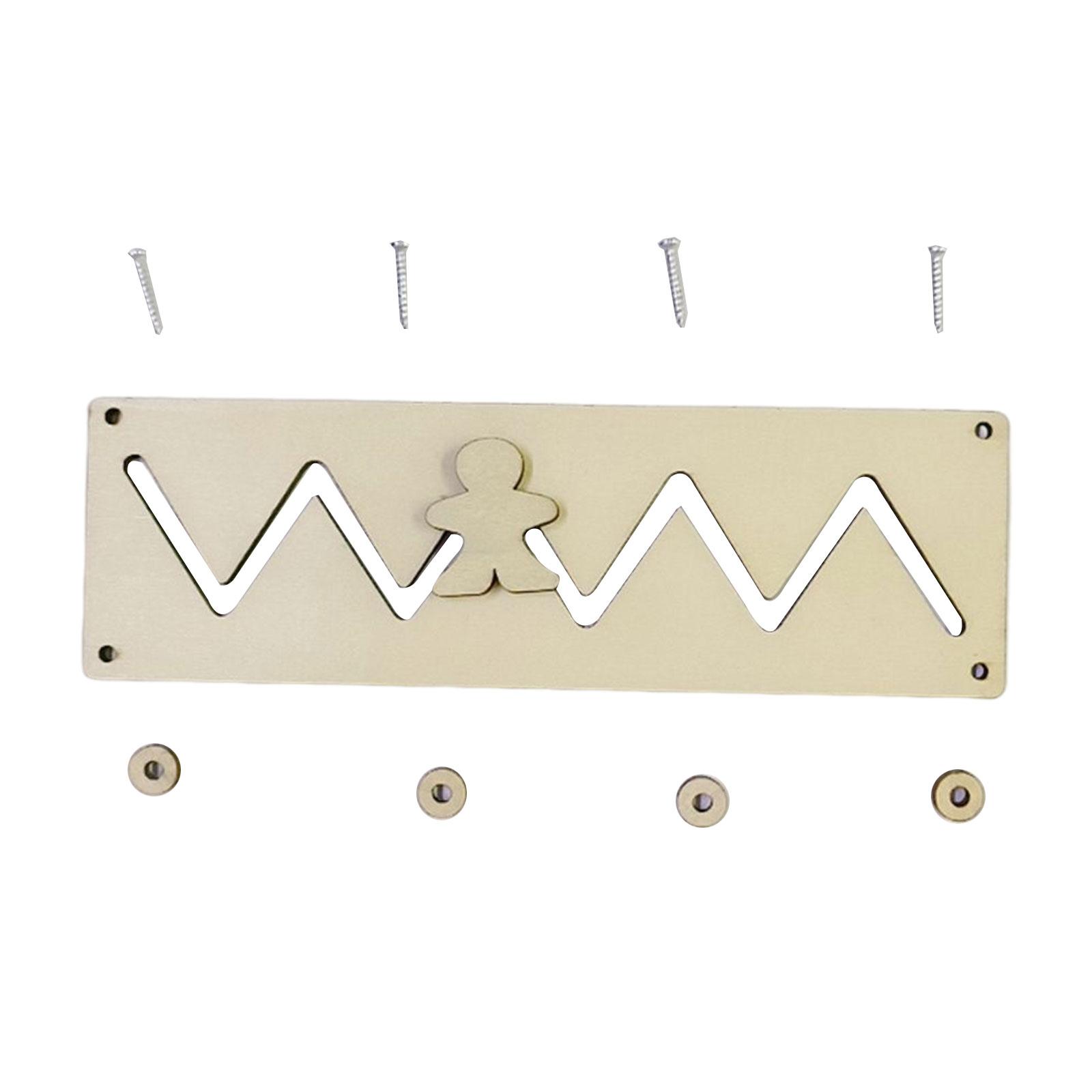 DIY Busy Board Slide Track Woo - đánh giá và giá Montessori Wooden Busy Board Toddler