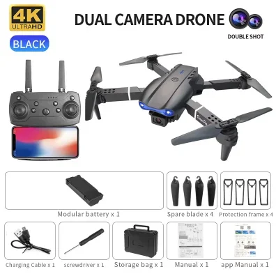 E99 K3 Pro 4K Drone Foldable D - đánh giá và giá Fpv Brushless Rc Drone 4K