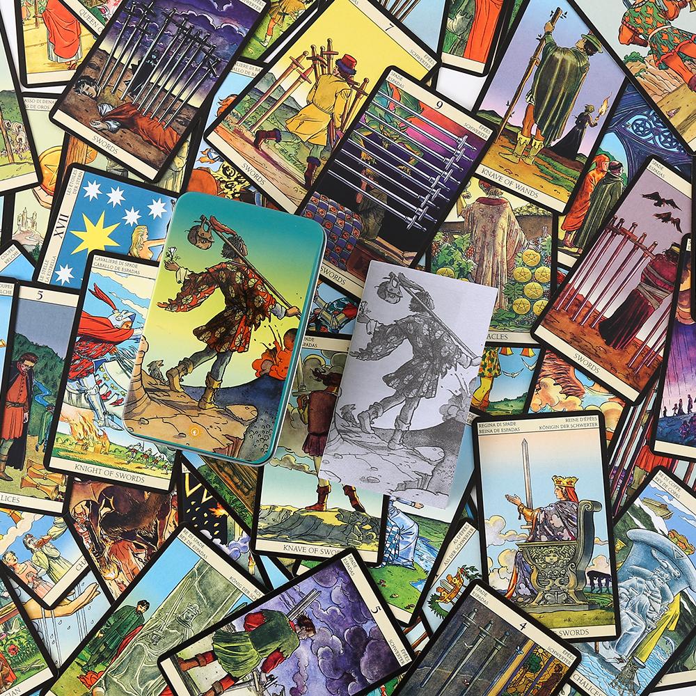 10*6 cm New Vision Tarot in A  - đánh giá và giá Tarot Cards Deck With Guidebook