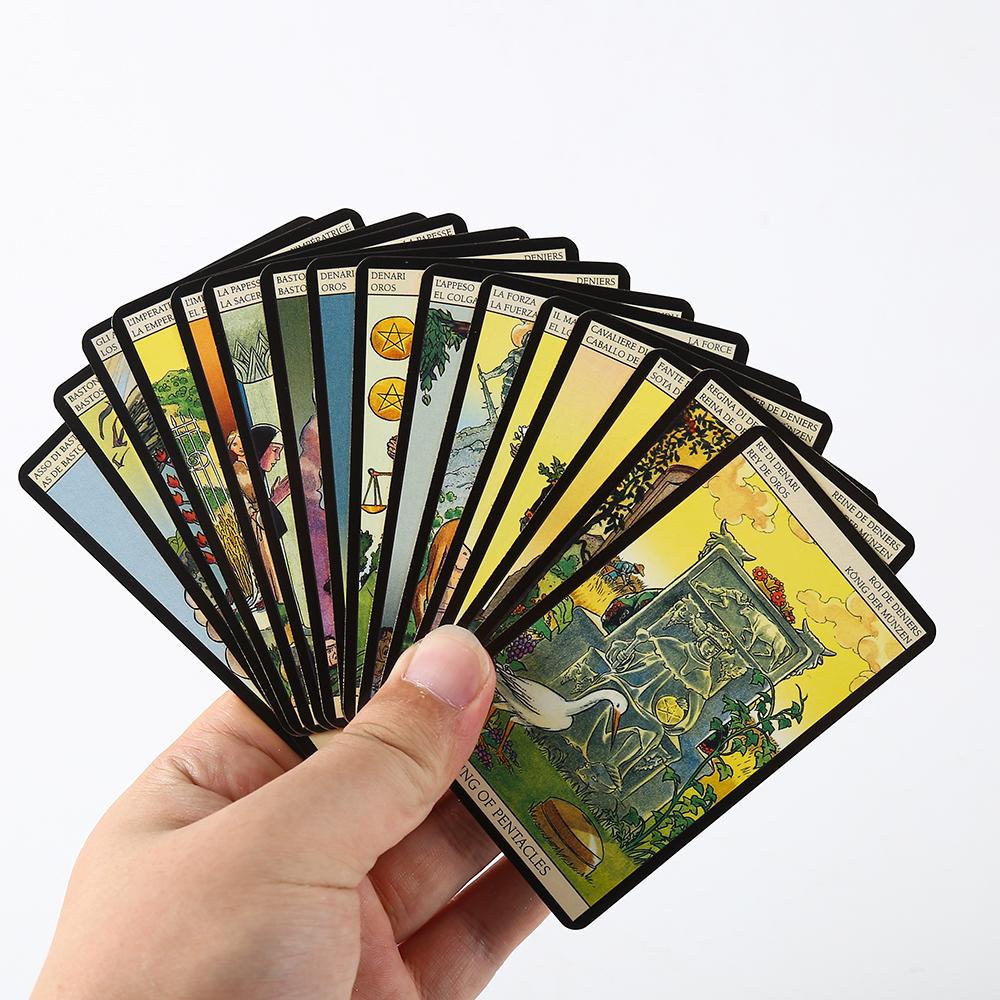 10*6 cm New Vision Tarot in A  - đánh giá và giá Tarot Cards Deck With Guidebook