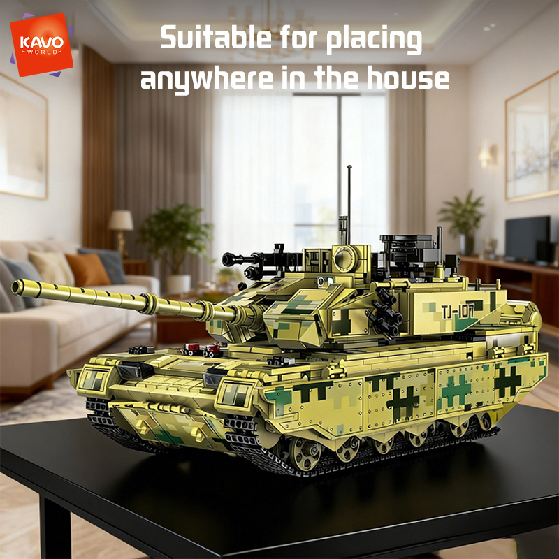 KAVOWORLD 2042pcs Simulated Ma - đánh giá và giá Lego Compatible Military Tank