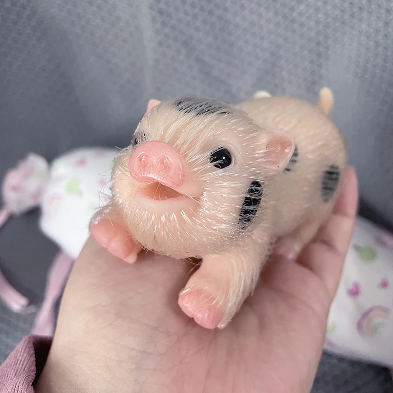 5Inch Smile Face Reborn Pig Do - đánh giá và giá Reborn Baby Doll Silicone Realistic