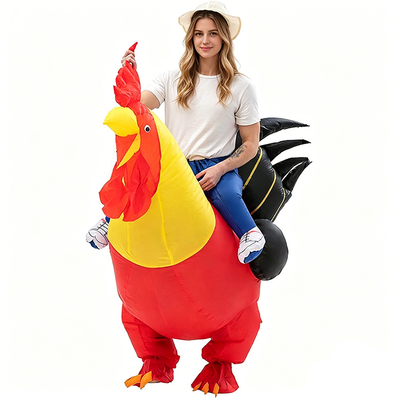 Halloween Funny Rooster Inflat - đánh giá và giá Dolls