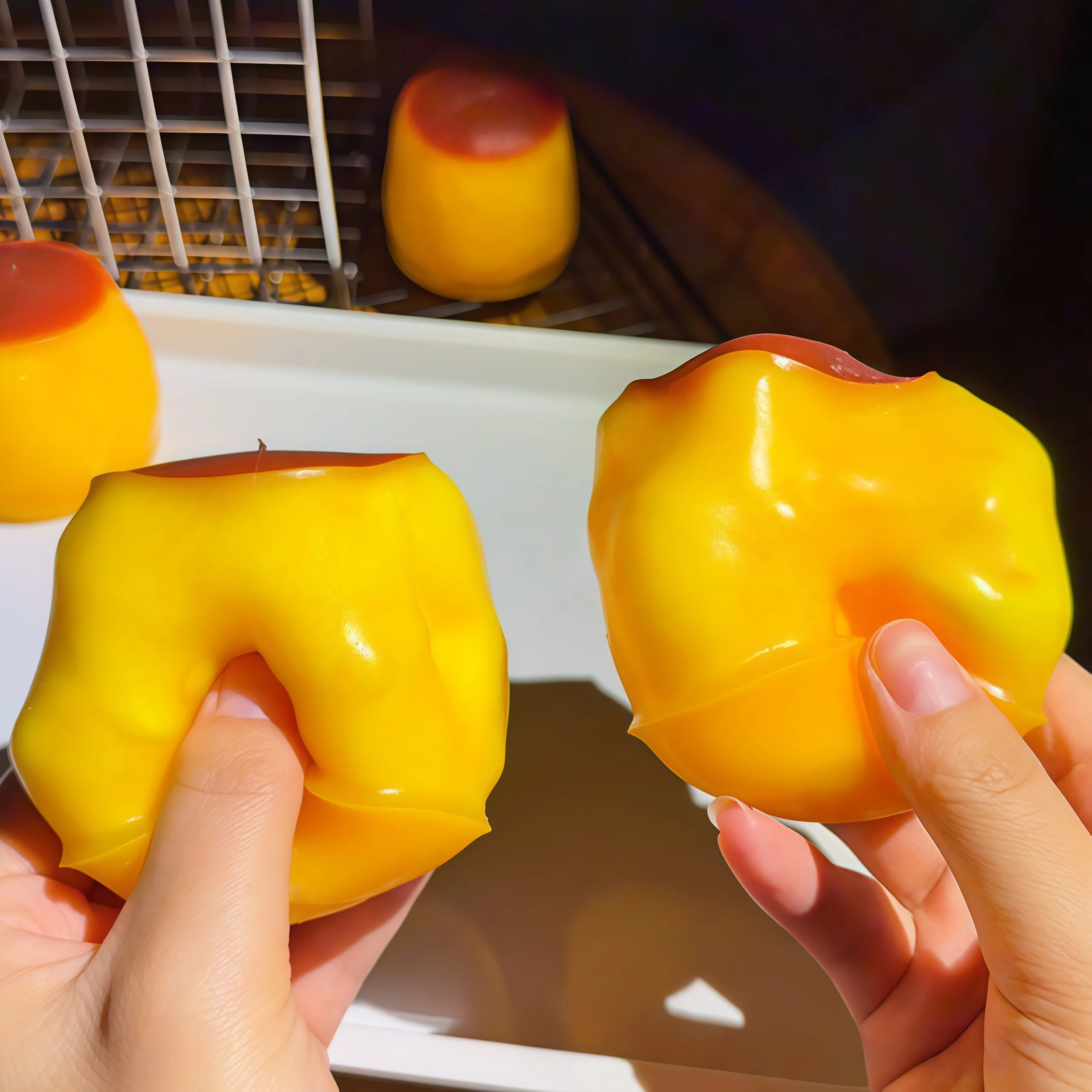 Caramel Pudding Block Squeezin - đánh giá và giá Building Blocks