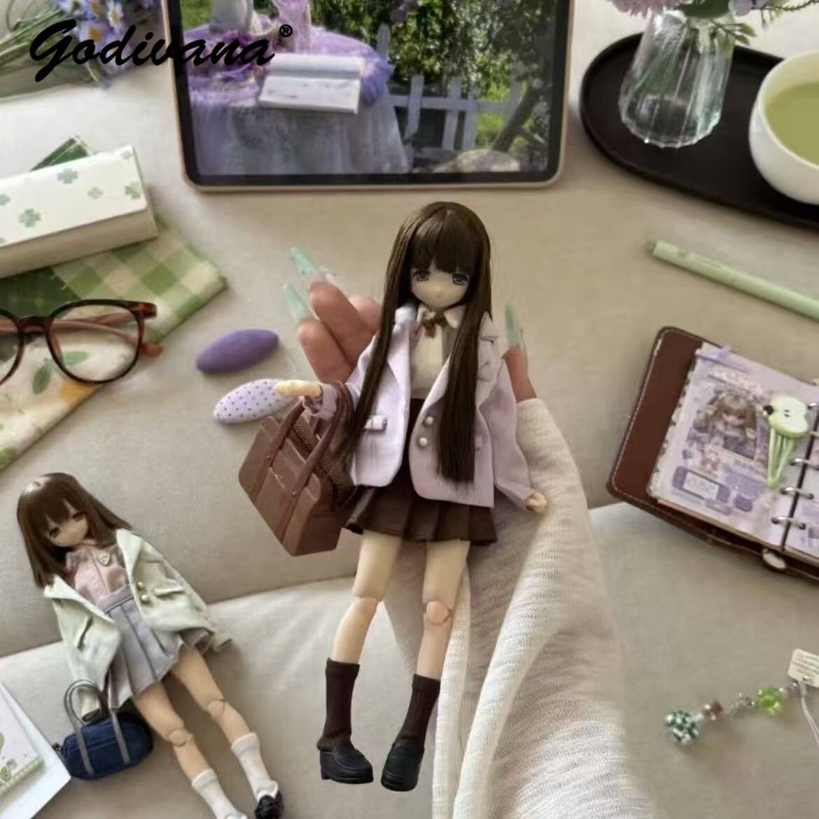 Blythe/OB22/24/azone Doll Clot - đánh giá và giá Bjd Doll 1 6 Full Set With Clothes