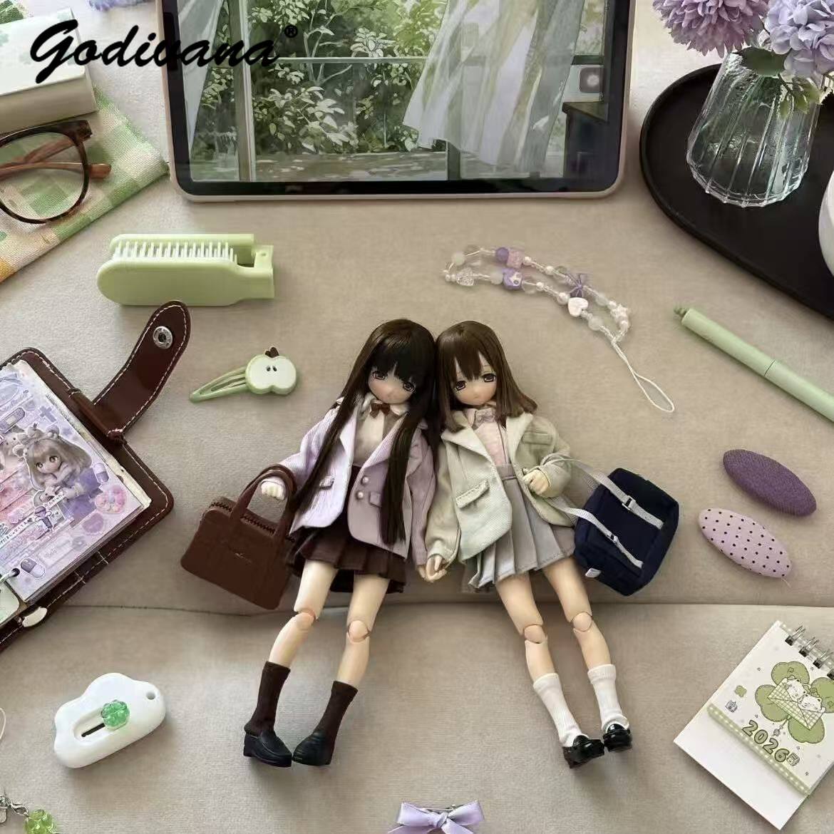 Blythe/OB22/24/azone Doll Clot - đánh giá và giá Bjd Doll 1 6 Full Set With Clothes