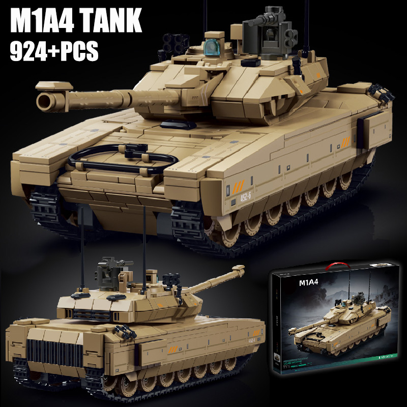 Military 924pcs Delta Force M1 - đánh giá và giá Lego Compatible Military Tank