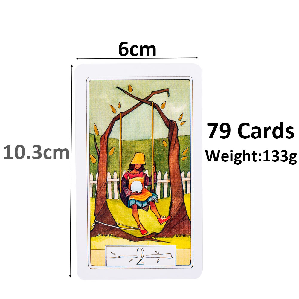 Curious Travels Tarot 10.3*6cm - đánh giá và giá Tarot Cards Deck With Guidebook