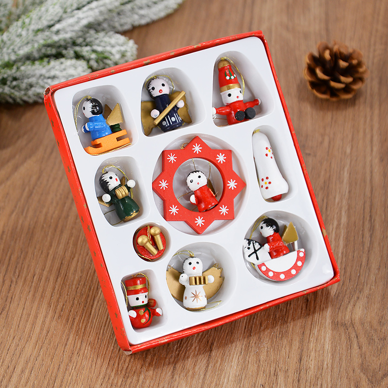 Wooden Train Pendants Christma - đánh giá và giá Dolls