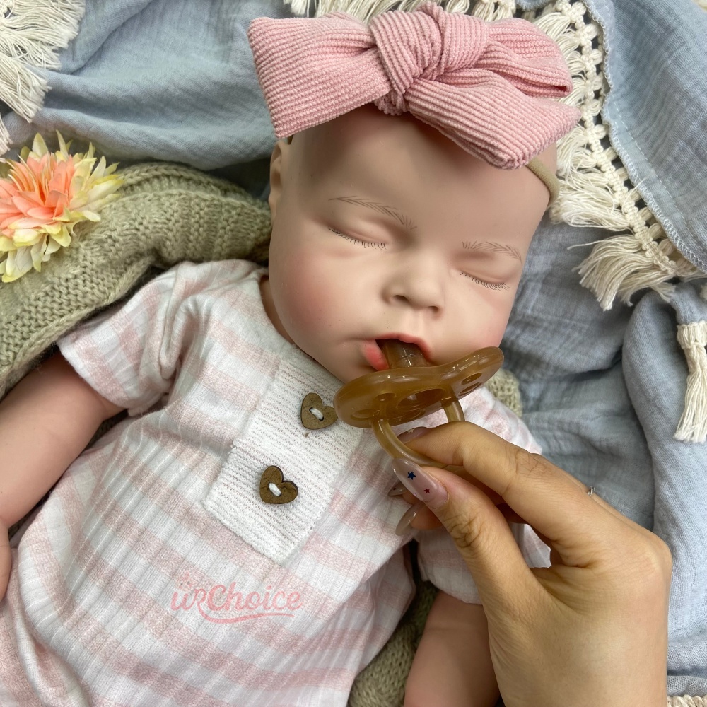 20Inch Chubby Weighted Girl Li - đánh giá và giá Reborn Baby Doll Silicone Realistic