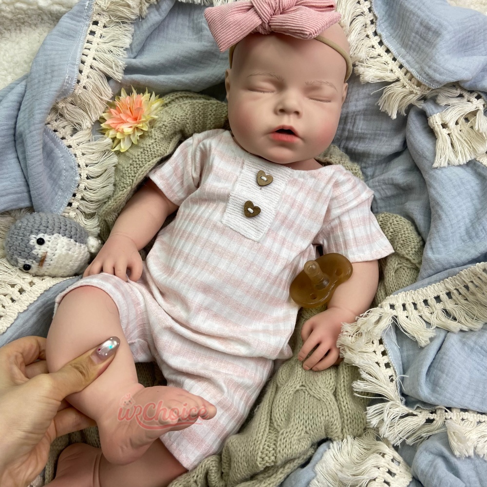 20Inch Chubby Weighted Girl Li - đánh giá và giá Reborn Baby Doll Silicone Realistic