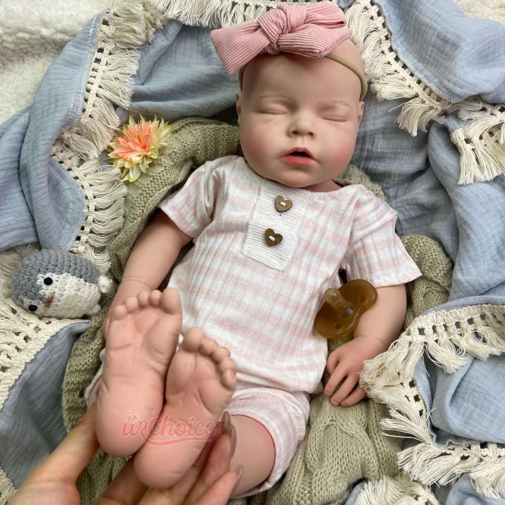 20Inch Chubby Weighted Girl Li - đánh giá và giá Reborn Baby Doll Silicone Realistic