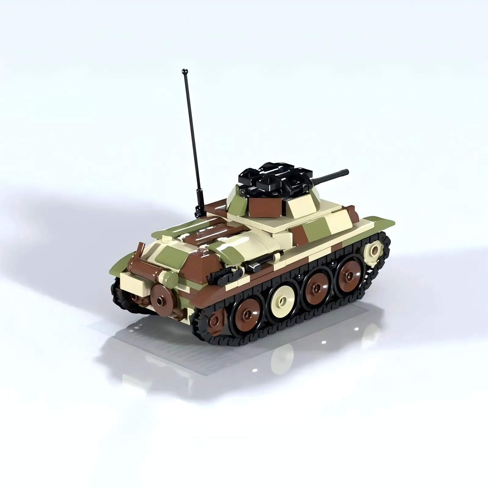 High-Tech Equipment Infantry F - đánh giá và giá Lego Compatible Military Tank