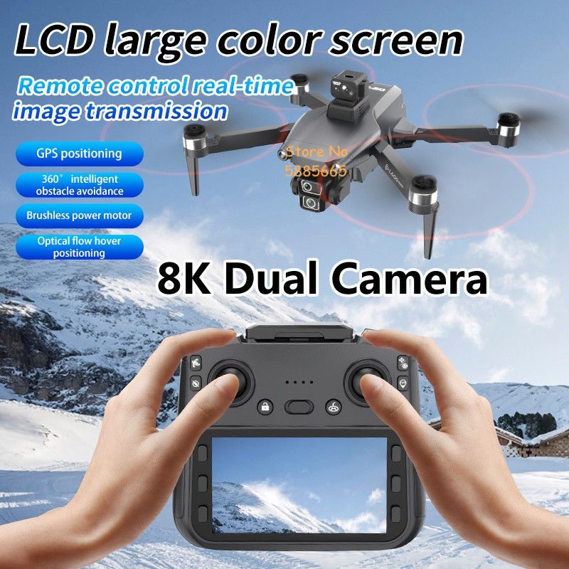Professional 5G LCD Screen Bru - đánh giá và giá Fpv Brushless Rc Drone 4K