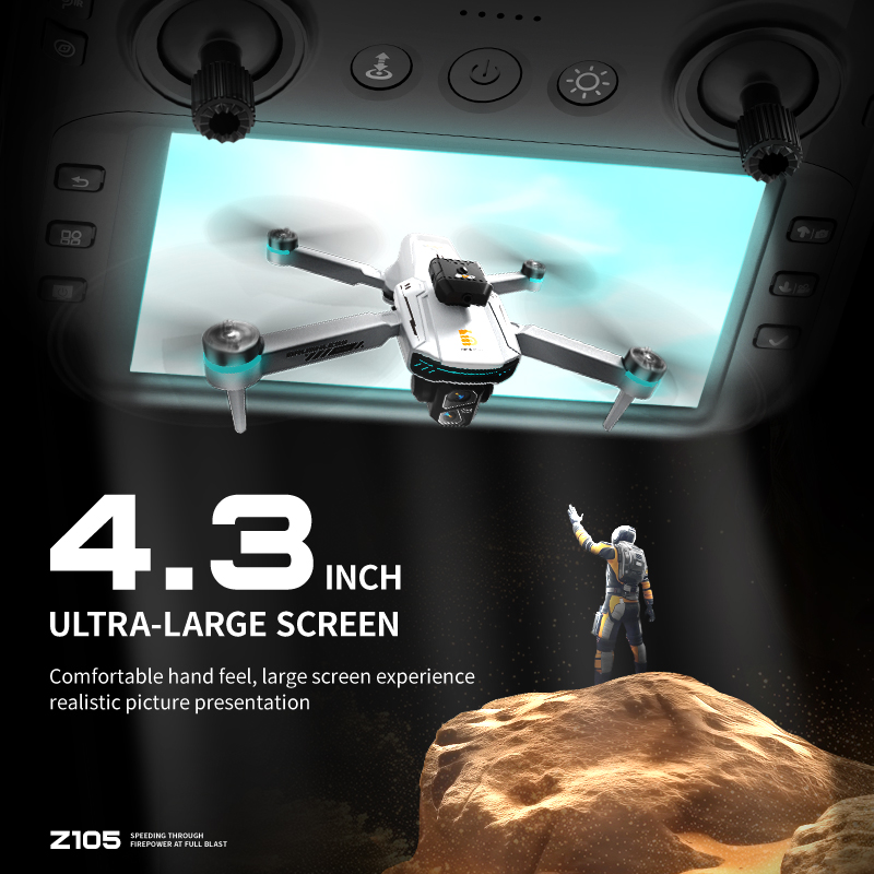 Original Z105 GPS Foldable RC  - đánh giá và giá Fpv Brushless Rc Drone 4K