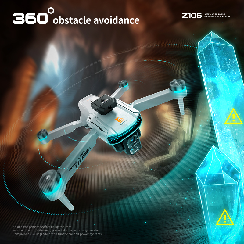 Original Z105 GPS Foldable RC  - đánh giá và giá Fpv Brushless Rc Drone 4K